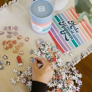 NWT, Puzzle, "Make it Happen" Stripe Mini Puzzle